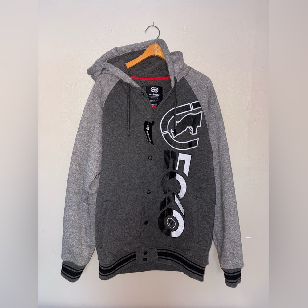 Ecko Unlimited Gray Hoodie with Logo